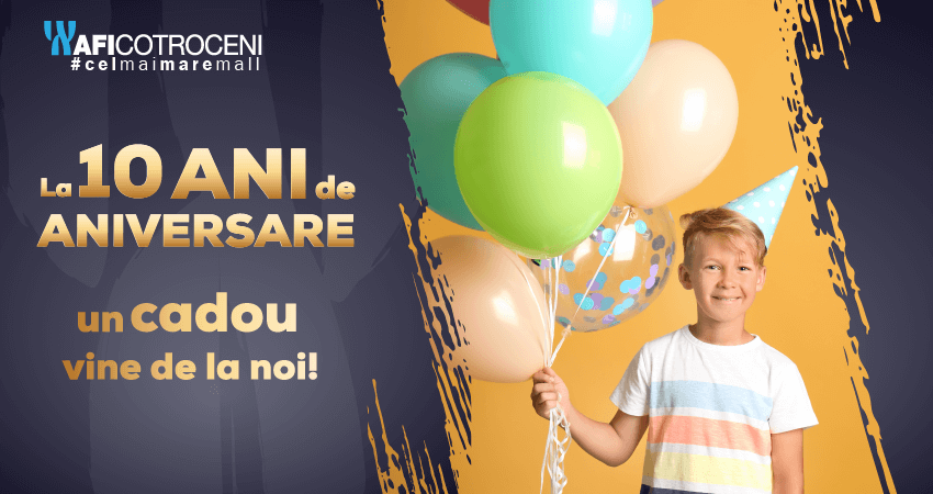 La 10 ani de aniversare, un cadou vine de la noi!