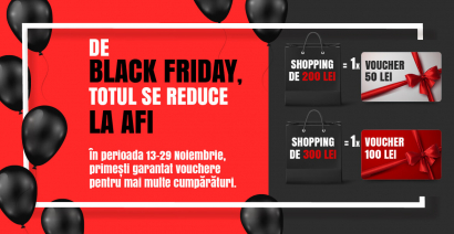 DE BLACK FRIDAY, TOTUL SE REDUCE LA AFI