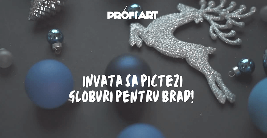 ProfiArt te invită la o demonstratie arts & crafts: pictura pe globuri și pe felii de lemn