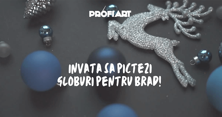 ProfiArt te invită la o demonstratie arts & crafts: pictura pe globuri și pe felii de lemn