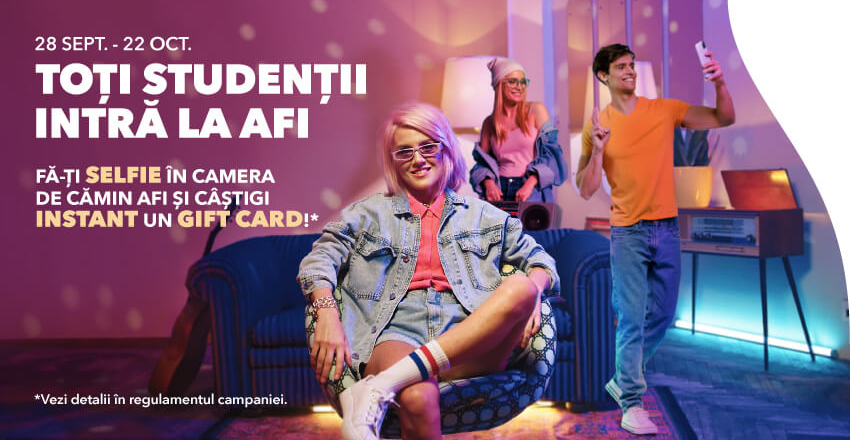 Studenții câștigă premii instant la AFI!