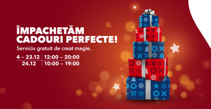 STAȚIA DE ÎMPACHETAT CADOURI PERFECTE!