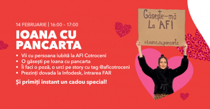 Dragostea plutește în aer la AFI Cotroceni!