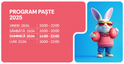 Sărbătoarea de Paște e mai fun la AFI Cotroceni!
