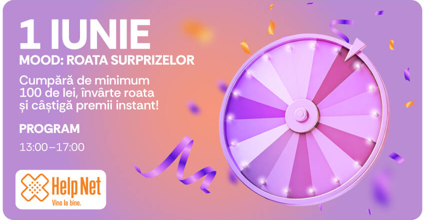 1 IUNIE LA AFI COTROCENI – MOOD: ROATA SURPRIZELOR!