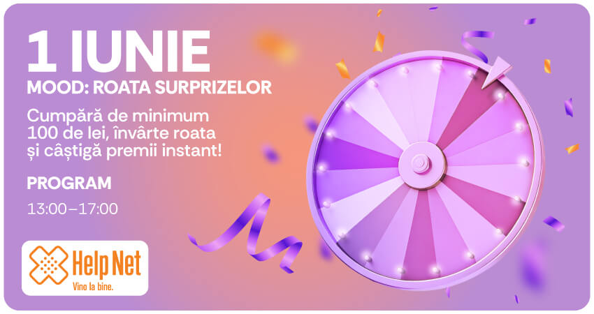 1 IUNIE LA AFI COTROCENI – MOOD: ROATA SURPRIZELOR!