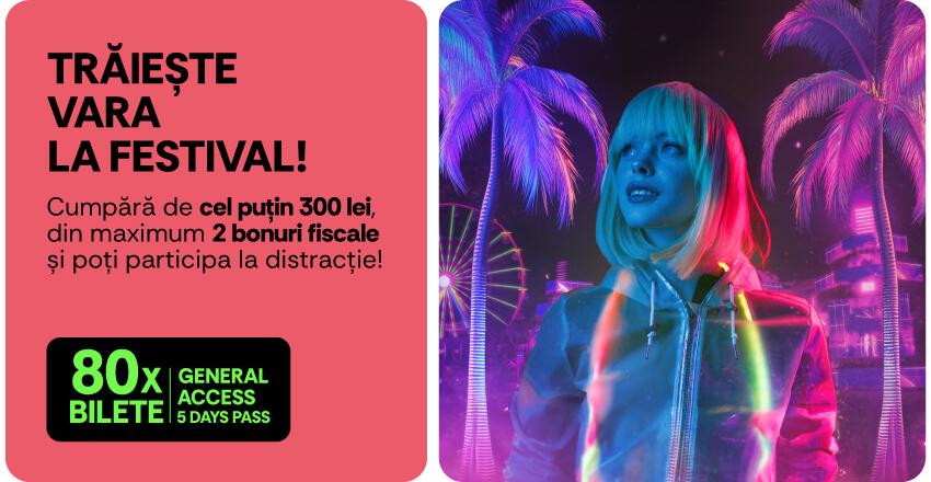 Trăiește vara la festival, cu AFI Cotroceni!