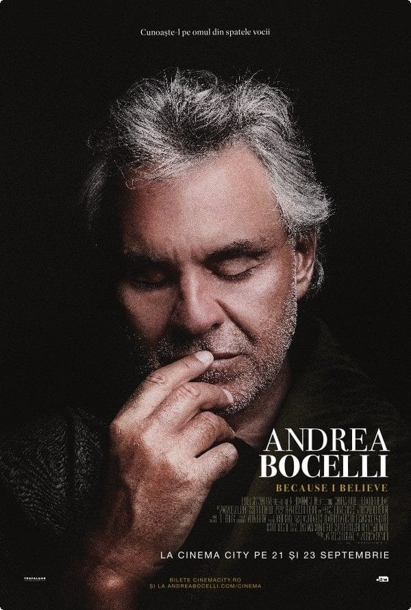 Andrea Bocelli: Pentru ca eu cred