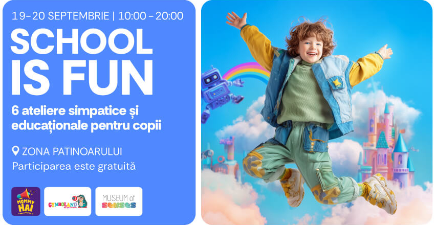 La AFI Cotroceni, distracția și învățătura se combină într-un mod super fun!