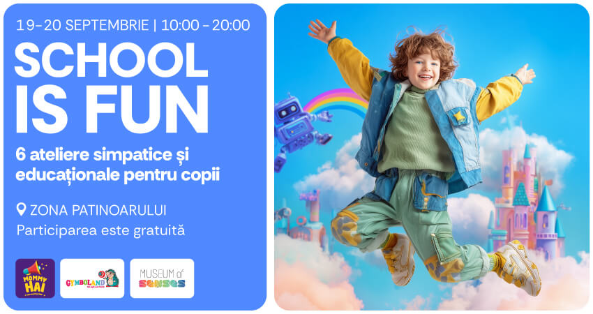La AFI Cotroceni, distracția și învățătura se combină într-un mod super fun!