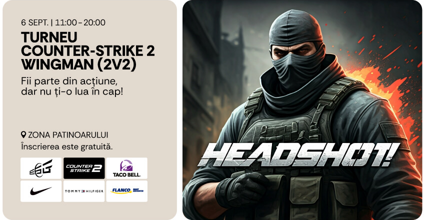 Turneu Counter-Strike 2 Wingman (2v2)