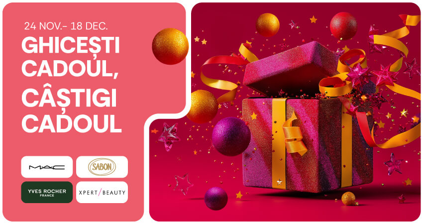 GHICEȘTI CADOUL, CÂȘTIGI CADOUL – Ediția Crăciun 2025