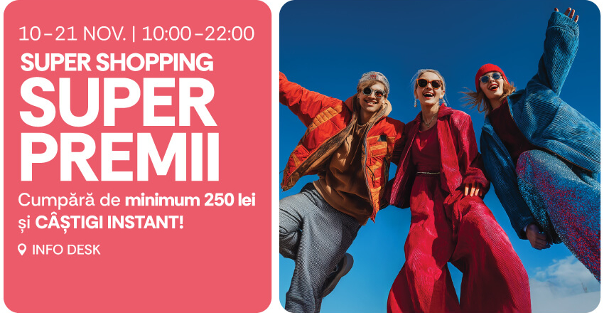 Super Shopping. Super Premii.