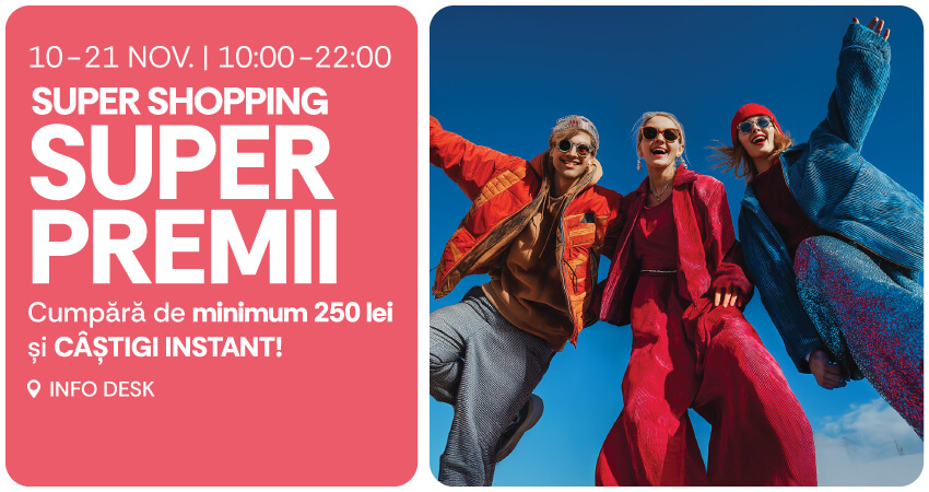 Super Shopping. Super Premii.
