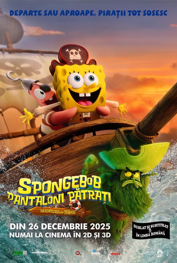 SpongeBob Pantaloni Patrati: Aventura cu Pirati 3D Dub