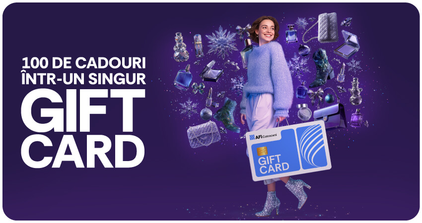 100 de cadouri intr-un singur Gift Card