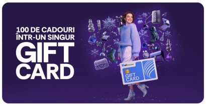 100 de cadouri intr-un singur Gift Card