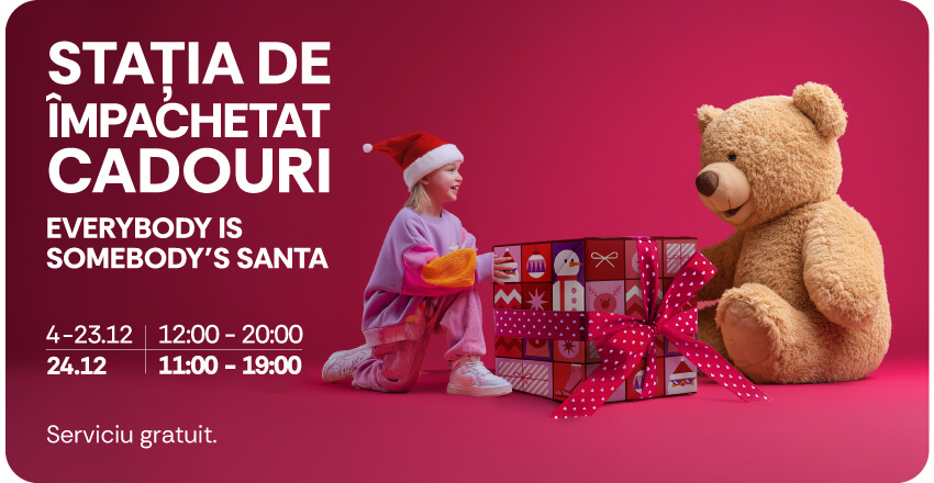 Stația de împachetat cadouri — Hai să punem magia în hârtie!