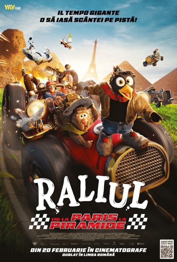 Raliul de la Paris la piramide dub