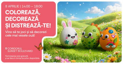 Colorează, decorează și distrează-te!