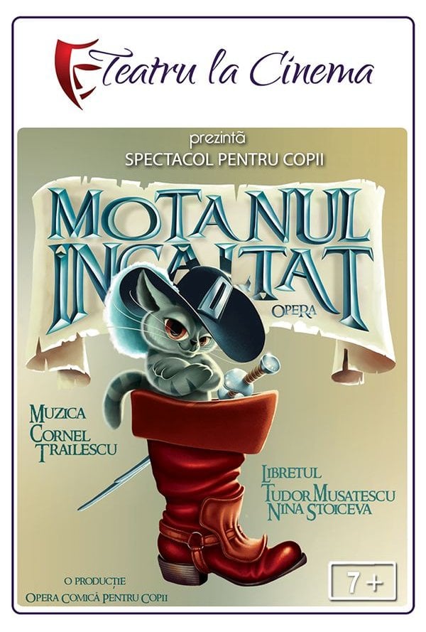 Proiectie Teatru Copii Motanul Încălțat