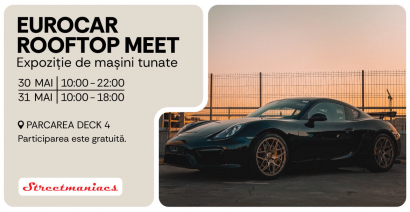 EUROCAR ROOFTOP MEET – Spectacol auto pe terasa AFI Cotroceni