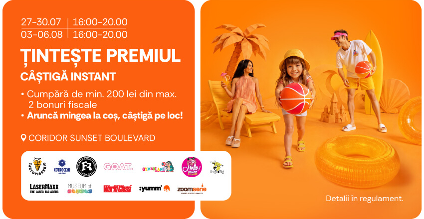Un mall cât o vacanță. Shop, have fun & win!