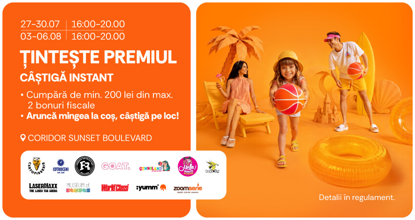 Un mall cât o vacanță. Shop, have fun & win!