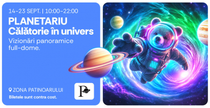 Călătorie în Univers – Planetariu Full-Dome la AFI Cotroceni